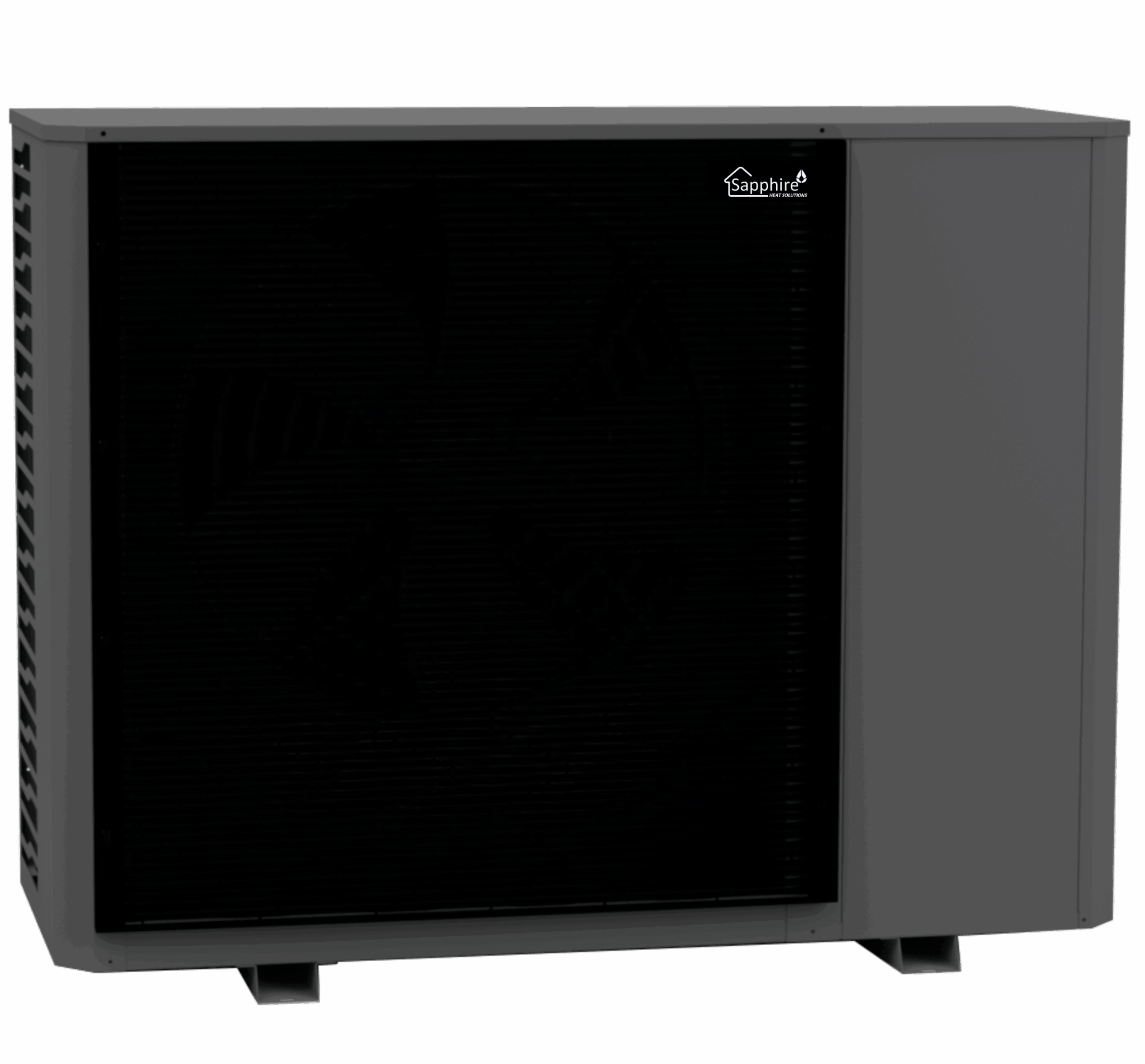 New design of Sapphire R290 domestic heat pump for home heating